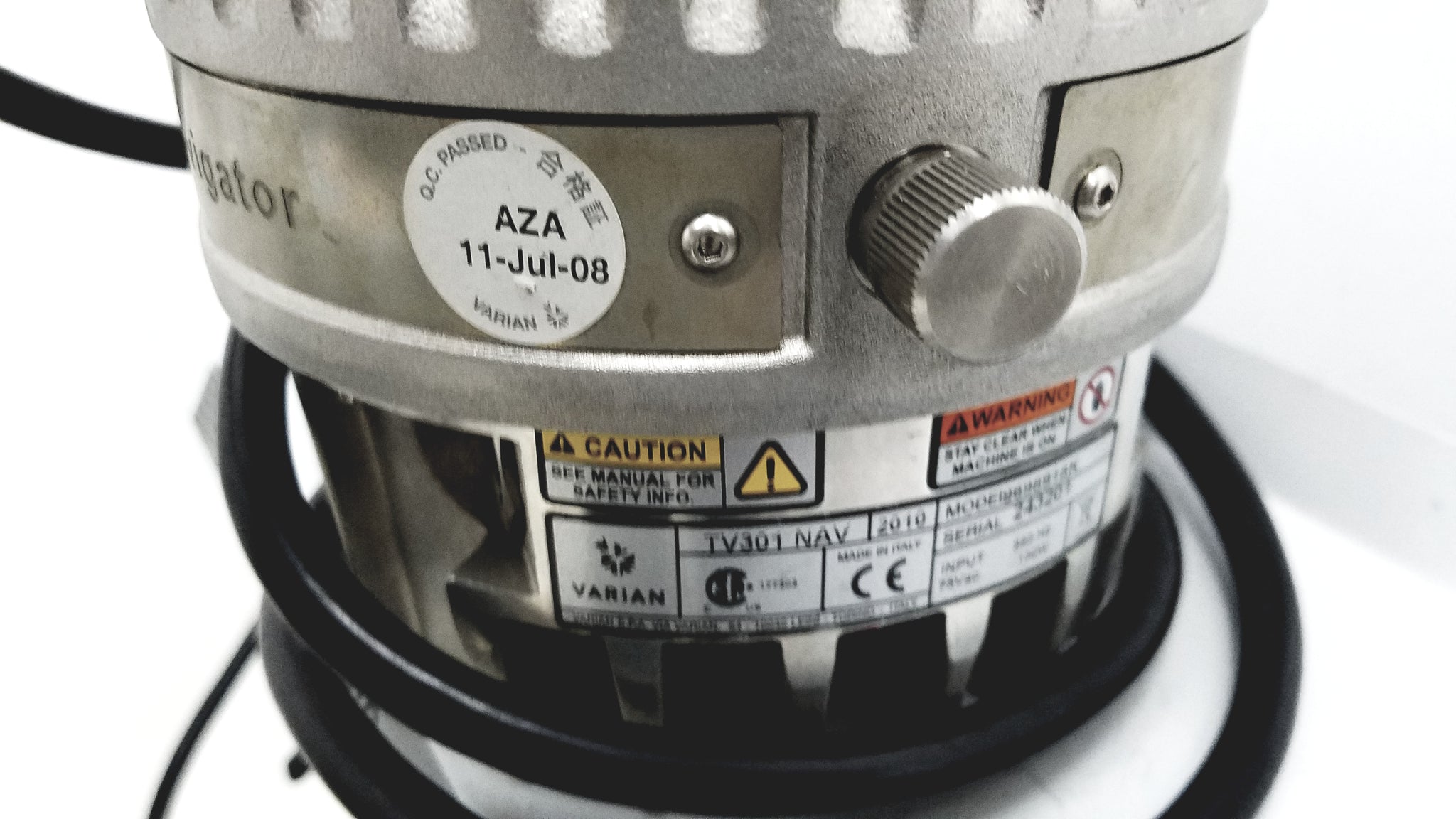 Varian Turbo-V 301-AG Navigator Vacuum Pump System With Agilent IDP15 ...
