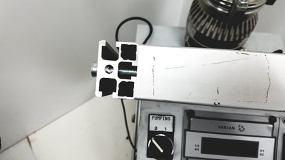Varian Turbo-V 301-AG Navigator Vacuum Pump System With Agilent IDP-7 Dry Scroll Pump & Cart