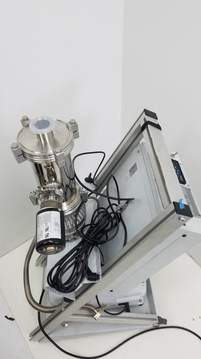 Varian Turbo-V 301-AG Navigator Vacuum Pump System With Agilent IDP-7 Dry Scroll Pump & Cart