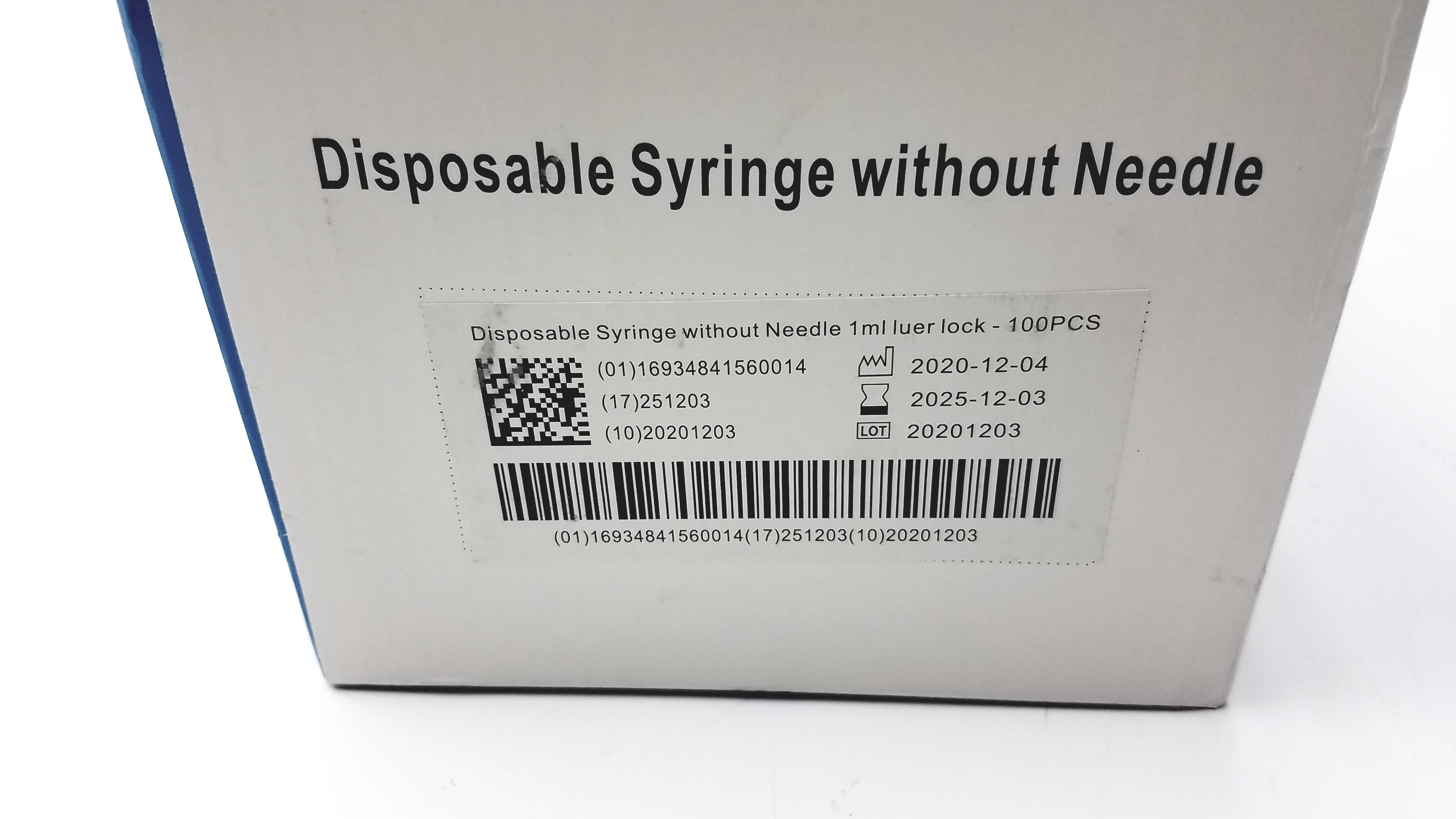 Load image into Gallery viewer, TKMD Disposable Syringe Without Needle 1cc/Ml 100pcs
