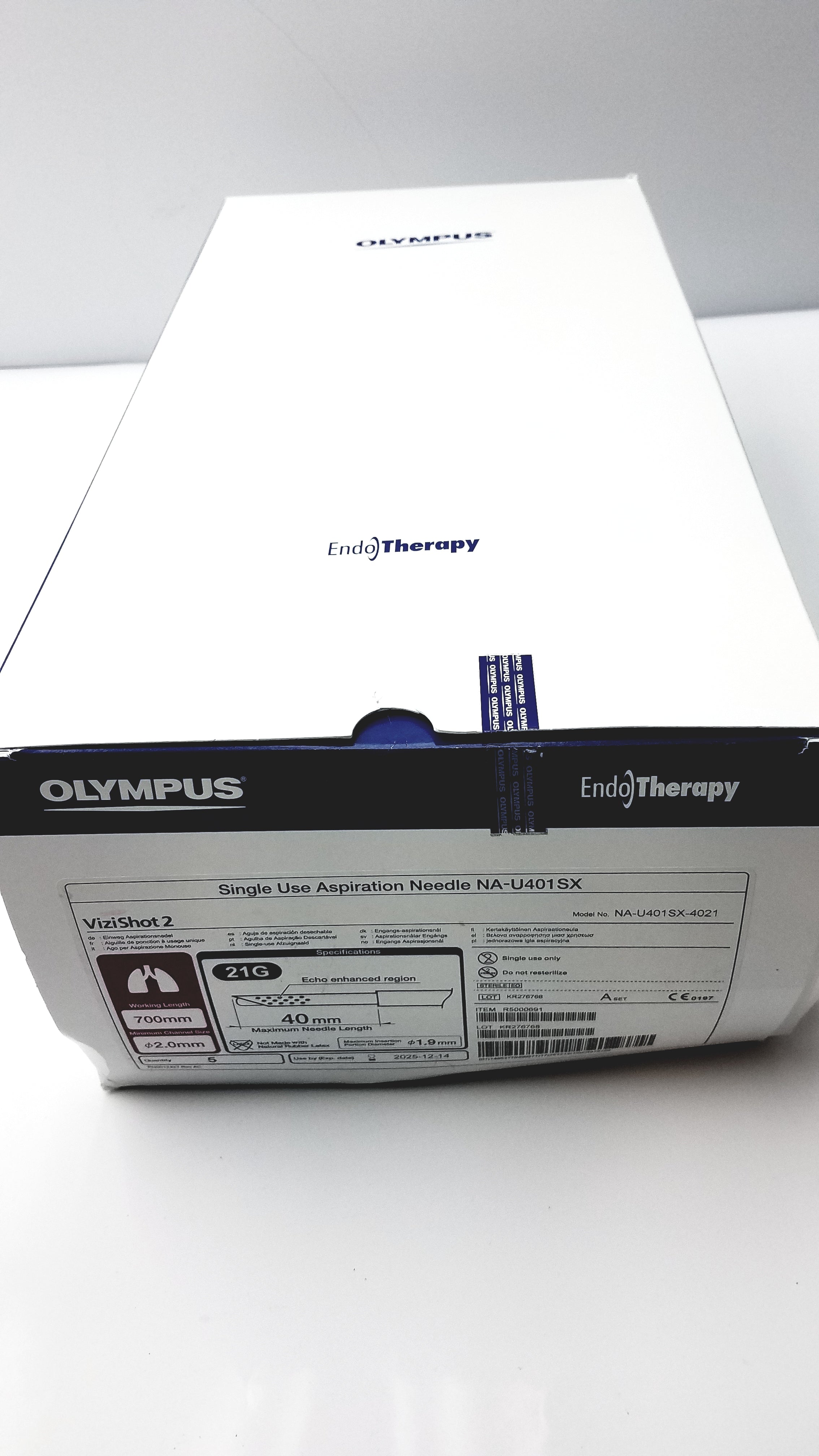 Load image into Gallery viewer, Olympus Single Use Aspiration Needle NA-U401SX