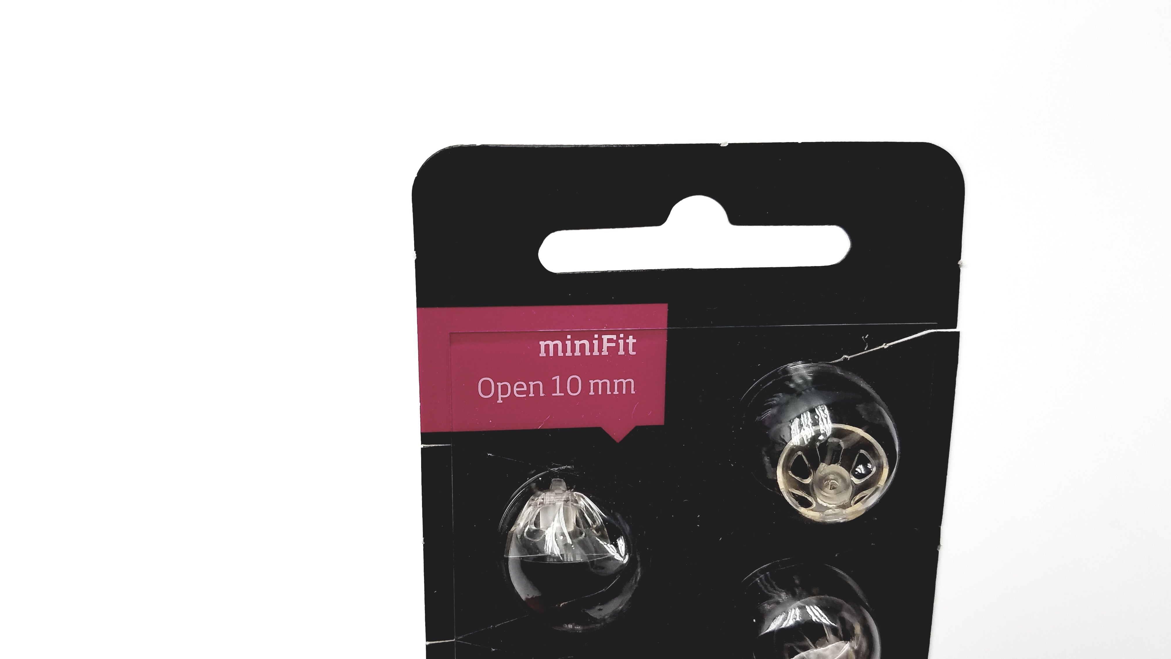 Load image into Gallery viewer, 1 Pack miniFit 10mm Open Domes For Oticon Hearing Aids. 10 Domes