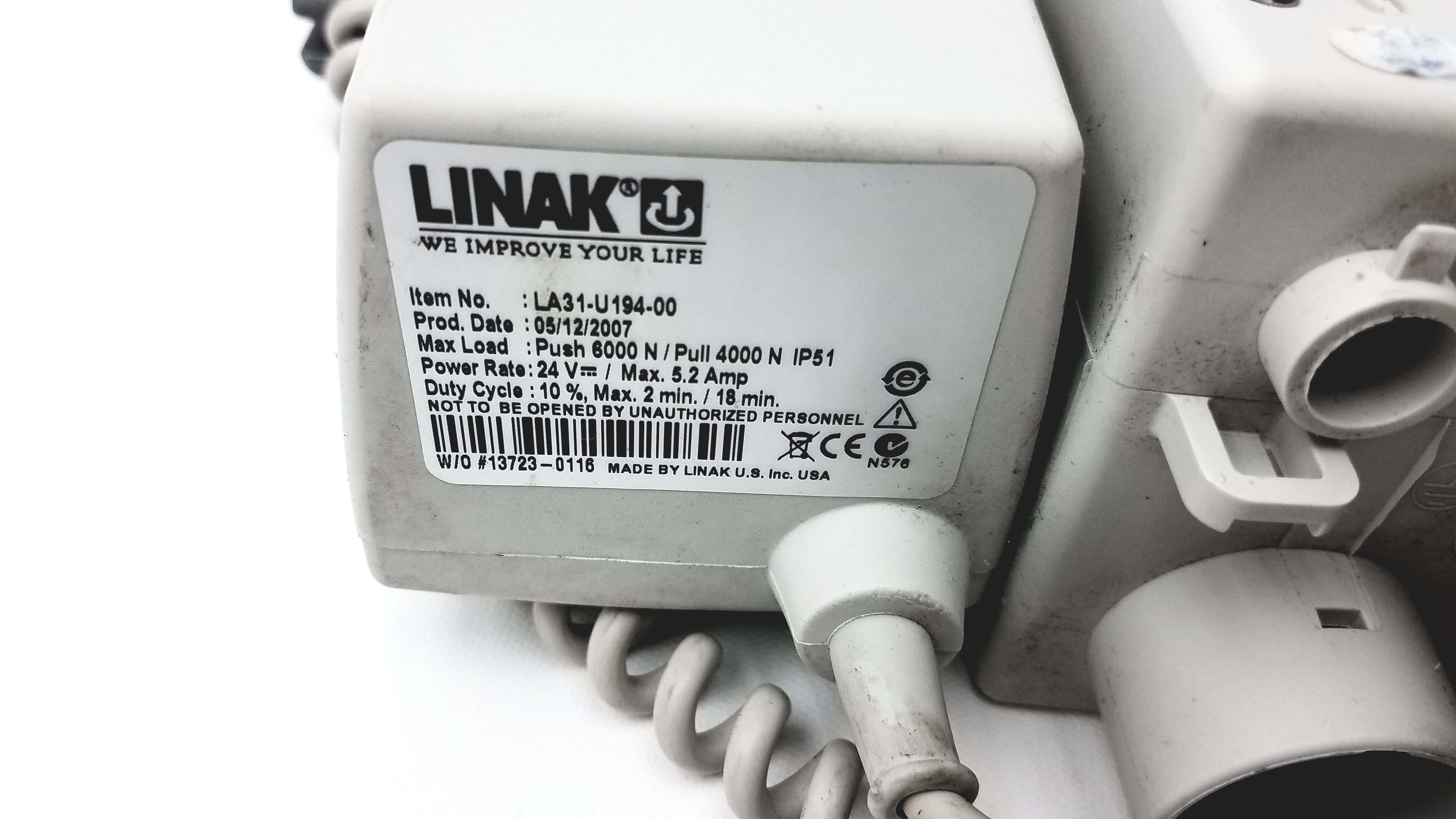 Load image into Gallery viewer, Linak LA31-U194-00 Linear Actuator