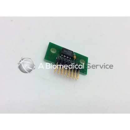 Green printed circuit board with gold pins and black chip for 3 531 4644a rev a mkey board biomedical service quality