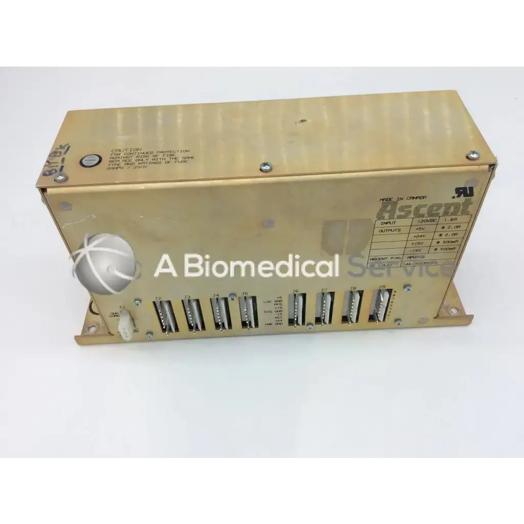 Load image into Gallery viewer, A Biomedical Service 302350P3 GE AMX-4 LVLE Condor Power Supply 220.00