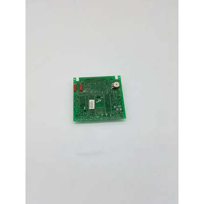 Green rectangular rev j board with red components and white label for board bbdg1-3 22523sm use