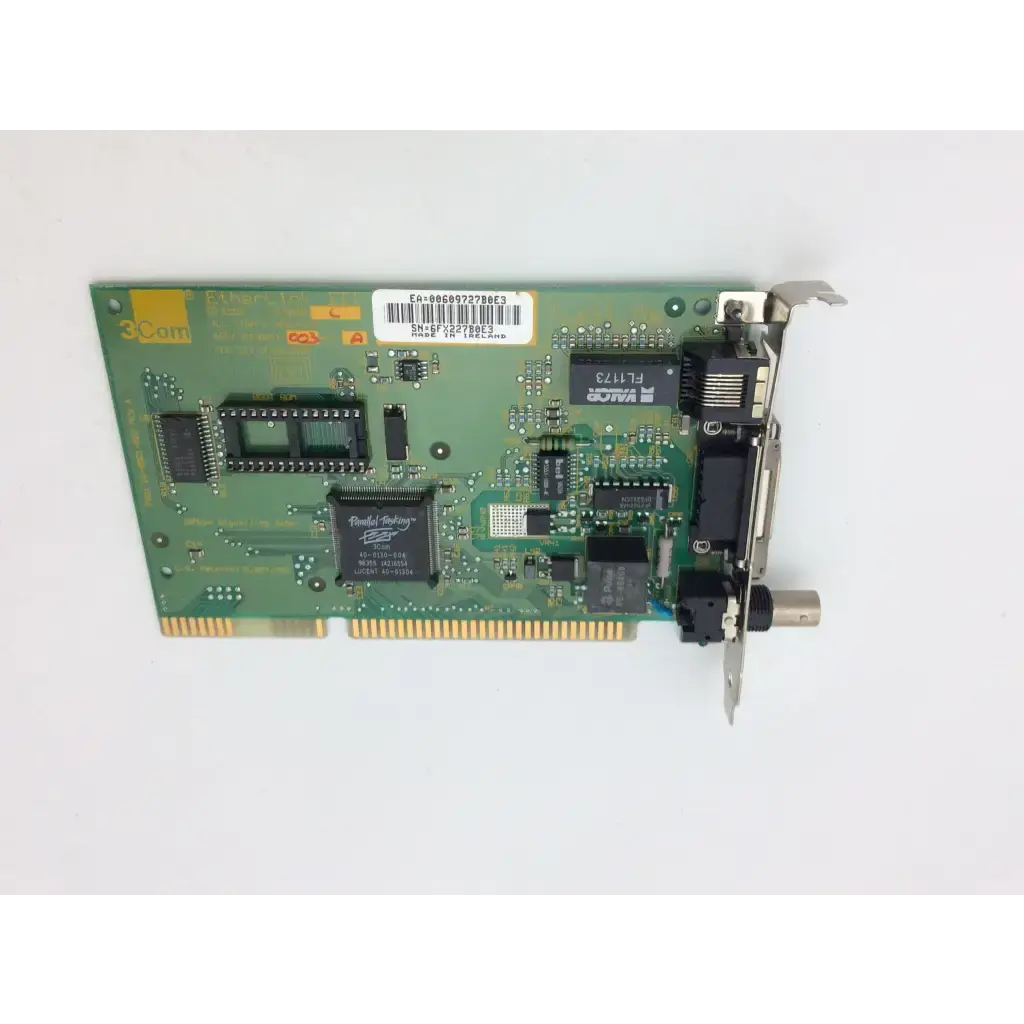 Load image into Gallery viewer, A Biomedical Service 3Com 03-0021-003 Rev A FAB 02-0021-002 Rev A EtherLink III 3C5098-TP LAN ISA Card 145.00
