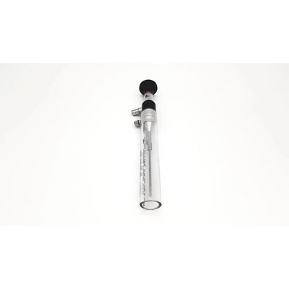 Clear glass syringe with black plunger and metallic fittings for 3m 81022 n carpal tunnel athroscope use