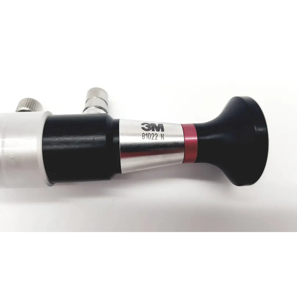 Black and silver 3M 81022 N carpal tunnel athroscope with red accent band for precise carpal tunnel procedures