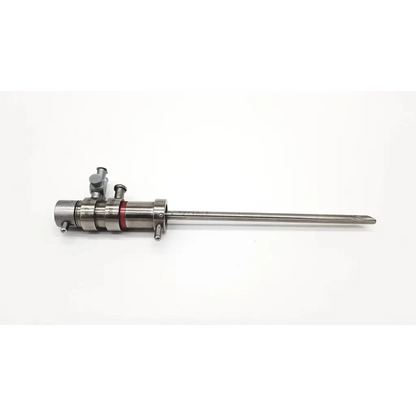 3m 83272 stainless steel pressure inflow cannula with long slender shaft and multiple rotating stopcocks knobs