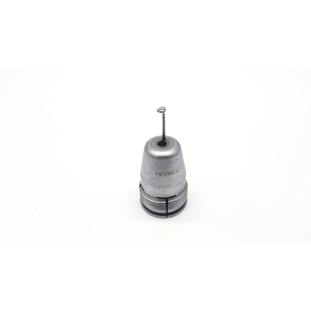 Silver metallic pevrik precision probe with threaded base and fine tip for 3m c202 surgical dura guard
