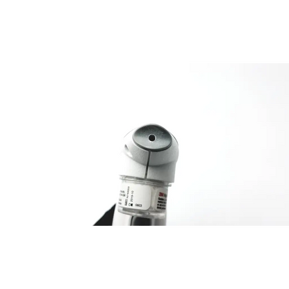 Silver and white 3m espe dental handpiece with textured grip for high-resolution scanning spray application