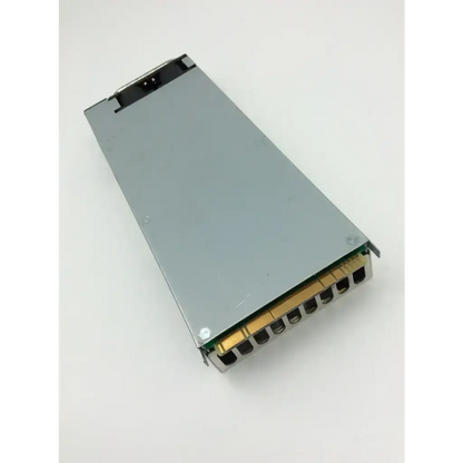 Silver metallic 3y power technology ap-1421-1b02r2 power supply unit with gold connectors and black plastic components