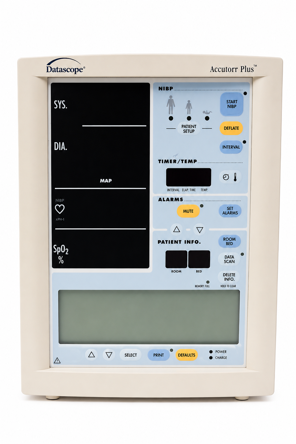 Load image into Gallery viewer, Datascope Accutorr Plus Vital Signs Monitor Flat-Rate Repair Service