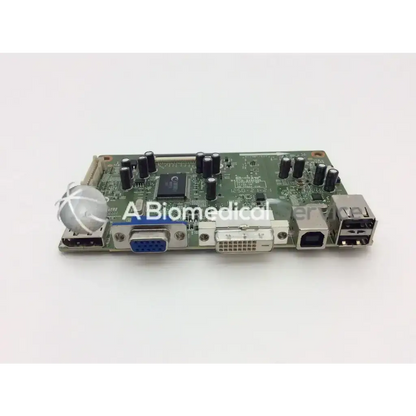 Green e157925 interface board with black capacitors blue vga port and silver usb ports for electronic devices