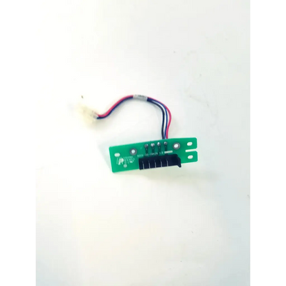 Green rectangular circuit board bbcb3-8c with black connector and multi-colored wires for board bbcb3-8c 22523sm use