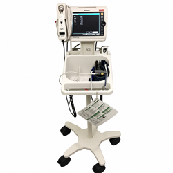 BioMedical-Philips SureSigns VS4 Vital Signs Monitor with SpO2, NIBP & Cart - Biomed Certified