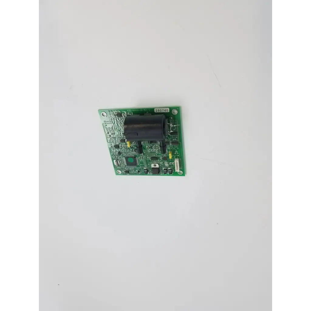 Green printed circuit board with black component and electronic parts for rev c control board bbca2-12 630-00600-30