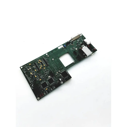 Green circuit board bbdg2-6 22425sm with black and silver electronic components for electronic applications