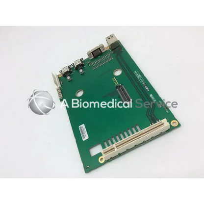 Green circuit board with various connectors and components in the 971-658u4 board for electronic applications