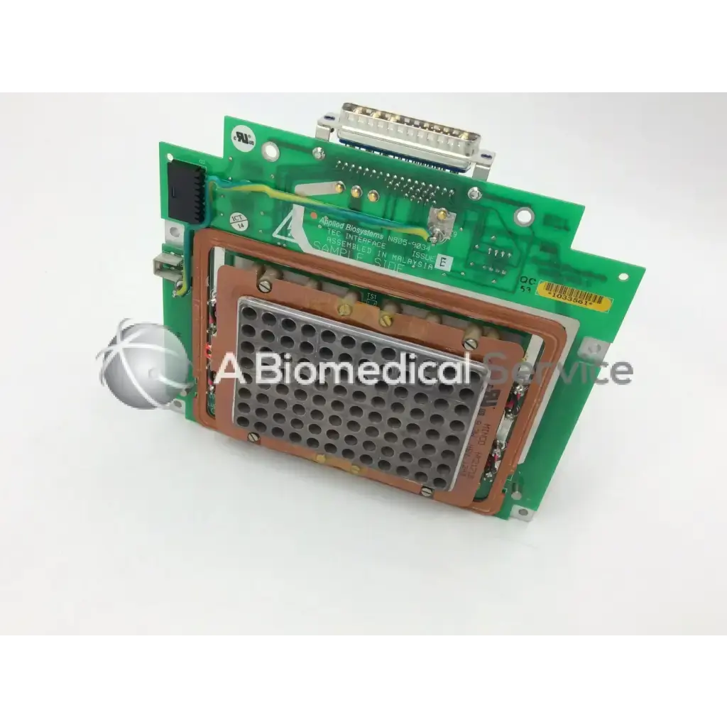 Load image into Gallery viewer, A Biomedical Service APPLIED BIOSYSTEMS N805-9034 DUAL Well Plate Heater+HEAT SINK 149.99