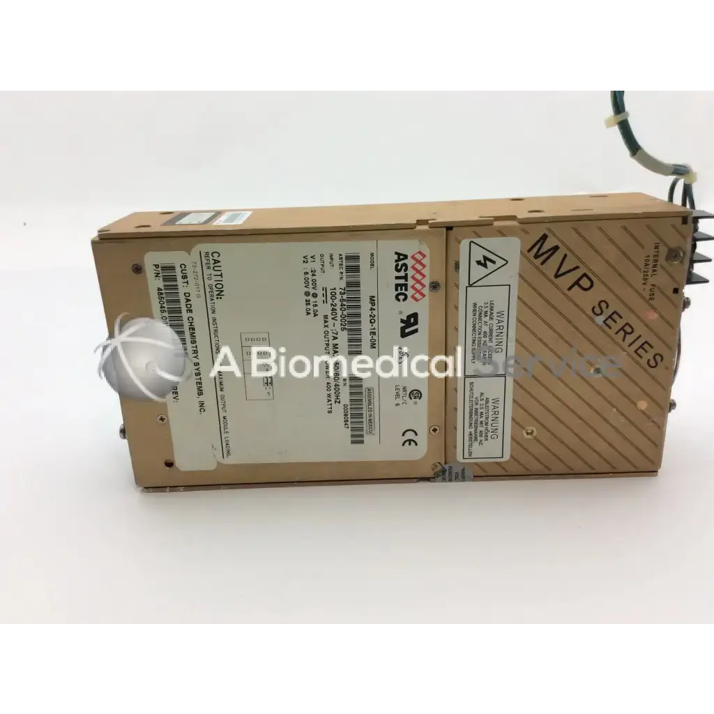 Load image into Gallery viewer, A Biomedical Service Artesyn Astec MP4-2Q-1E-OM 73-540-0025 Modular Switching Power Supply 665.00