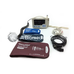 BioMedical-Casmed CAS 740 Vital Signs Monitor w/ FlexiPort Reusable Blood Pressure Cuff 10
