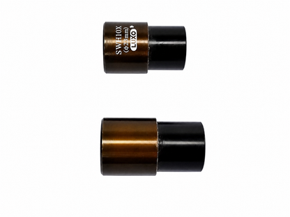 Luxo SWH10X 10X Microscope Eyepieces Lot of 2 - Biomed Certified