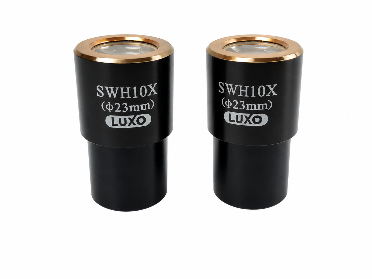 Luxo SWH10X 10X Microscope Eyepieces Lot of 2 - Biomed Certified