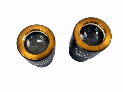 Luxo SWH10X 10X Microscope Eyepieces Lot of 2 - Biomed Certified