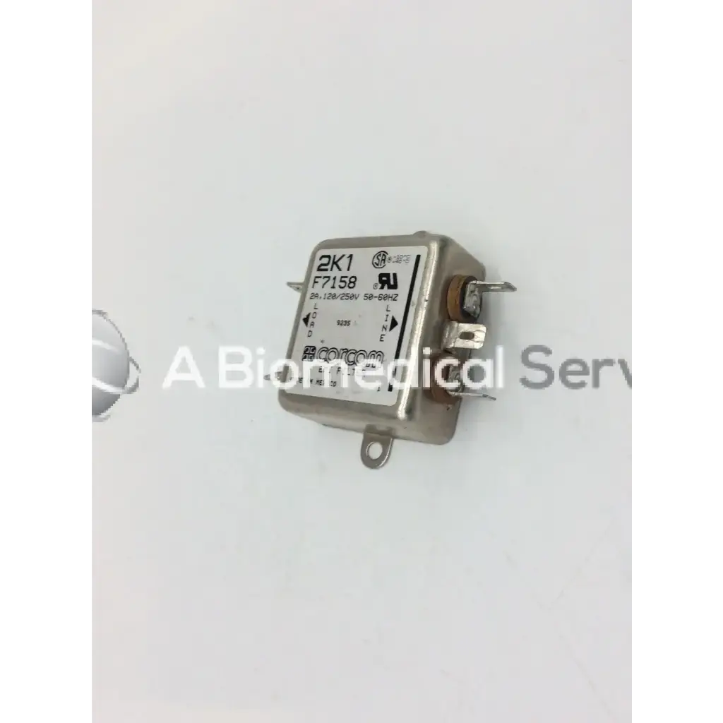 Load image into Gallery viewer, A Biomedical Service Corcom 2K1 F7158 EMI Filter 2A 120/250V 50-60Hz 45.00