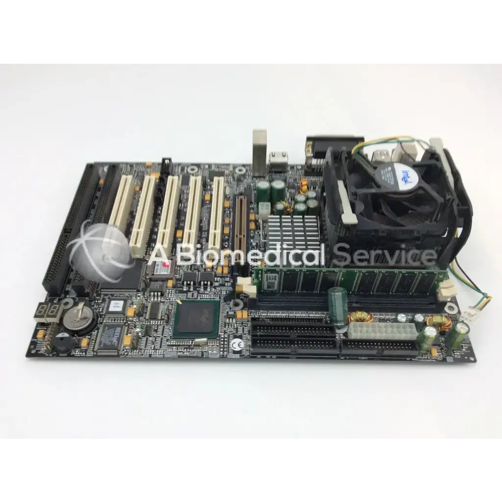 Load image into Gallery viewer, A Biomedical Service Crucial tech FI-P4GAX-MIC01/3 / AP P4GAX Motherboard 512MB. DDR.333. CL2.5 500.00