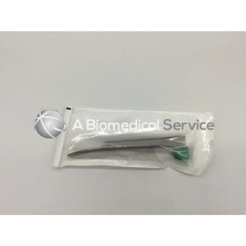 Load image into Gallery viewer, A Biomedical Service Disposable Fiber Optic Metal Disposable Laryngoscope Blade 6254 Size 4 21.99