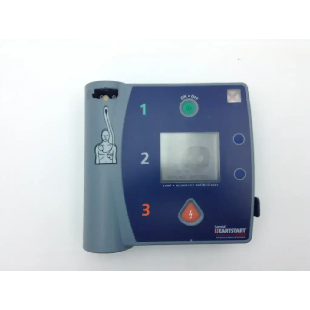 Laerdal Heartstart FR2 w/ Pads Battery & Data Card Tray - A Biomedical  Service