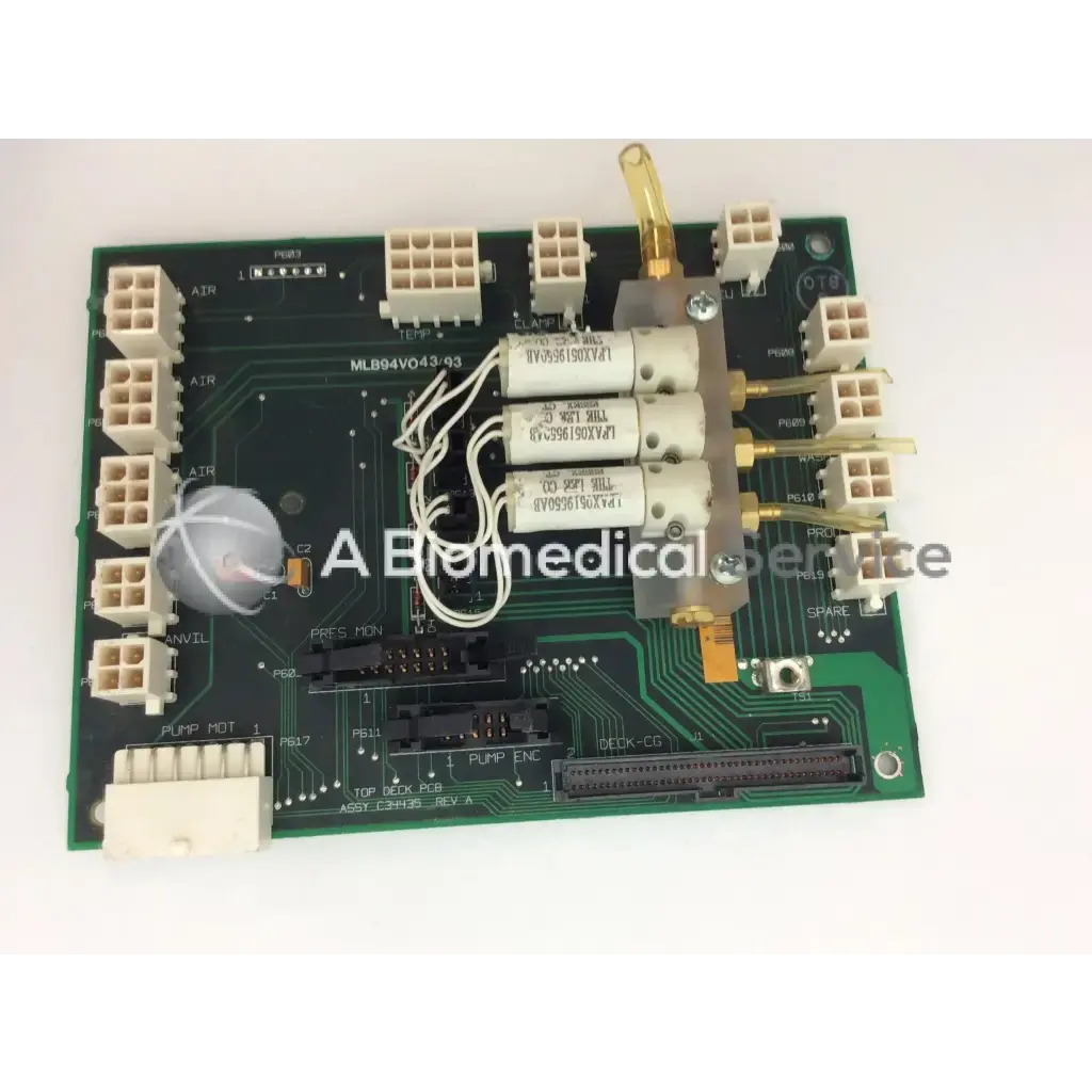 Load image into Gallery viewer, A Biomedical Service MLB94VO43/93 C34435 Rev A Top Deck PCB Board 150.00