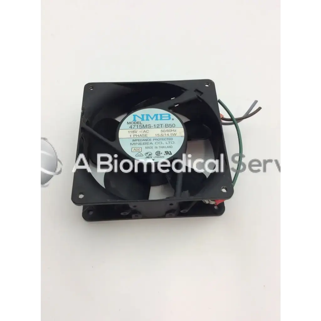 Load image into Gallery viewer, A Biomedical Service NMB 4715MS-12T-B50 115V 50/60Hz 15.5/14.5W Cooling Fan 15.00