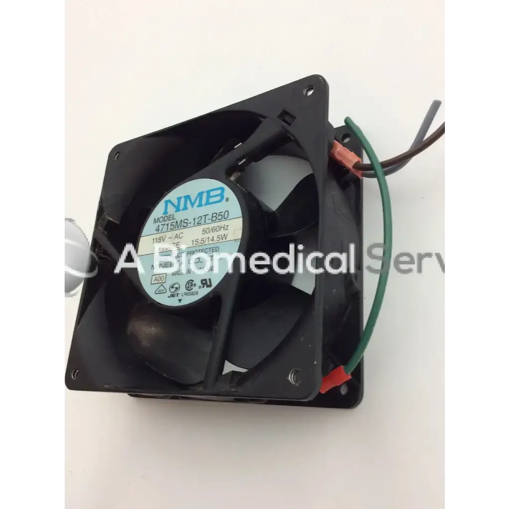 Load image into Gallery viewer, A Biomedical Service NMB 4715MS-12T-B50 115V 50/60Hz 15.5/14.5W Cooling Fan 15.00