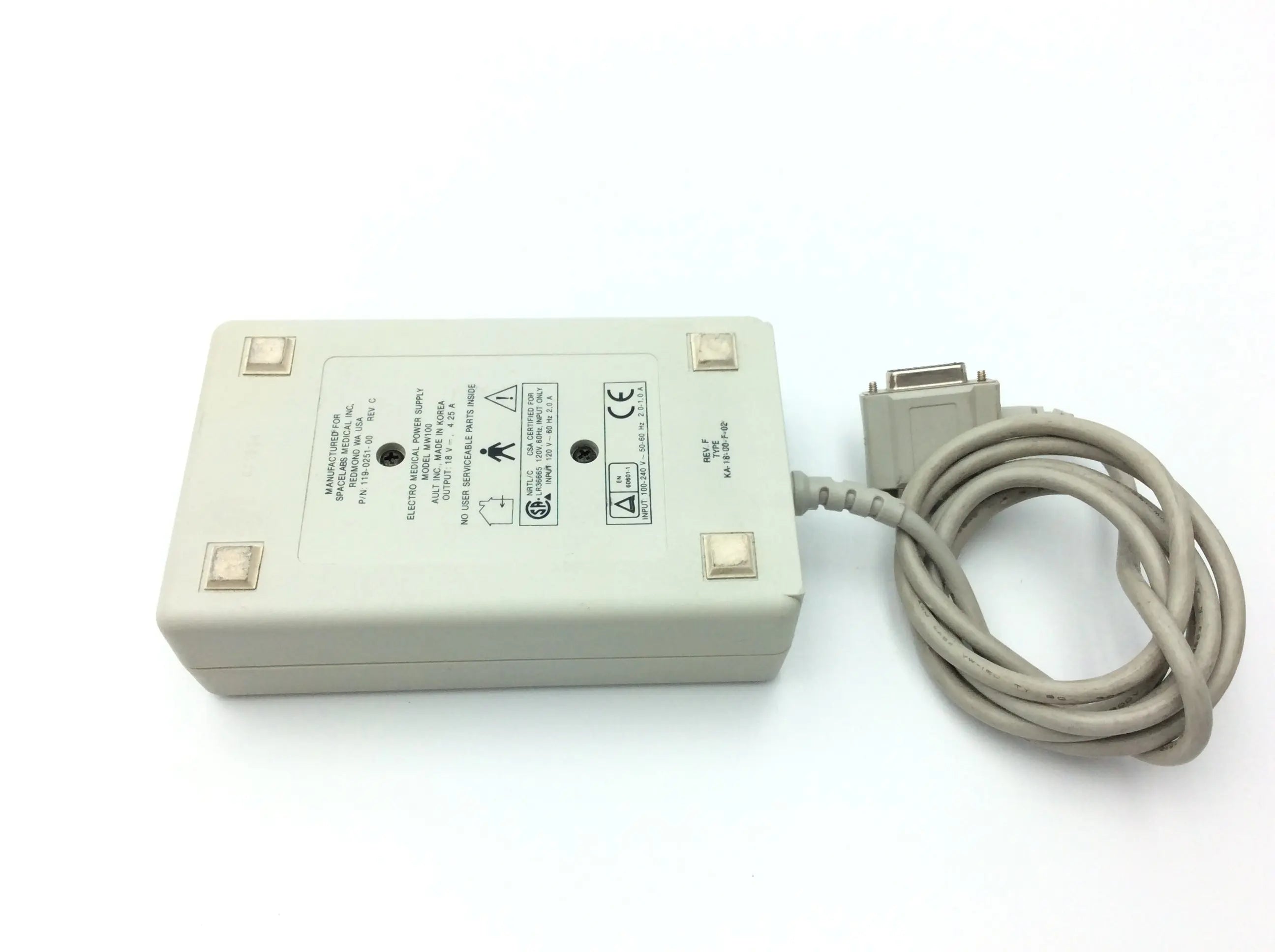Load image into Gallery viewer, A Biomedical Service Spacelabs 119-0251-01 Rev C Electro Medical Power Supply 18V 4.25A 75.00