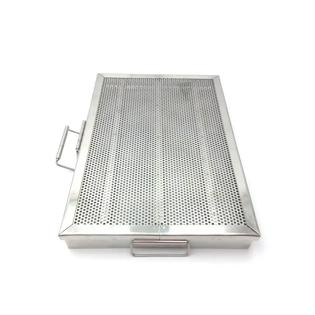 Load image into Gallery viewer, A Biomedical Service Sterilization of Stainless Steel Mesh Wire Tray 210.00