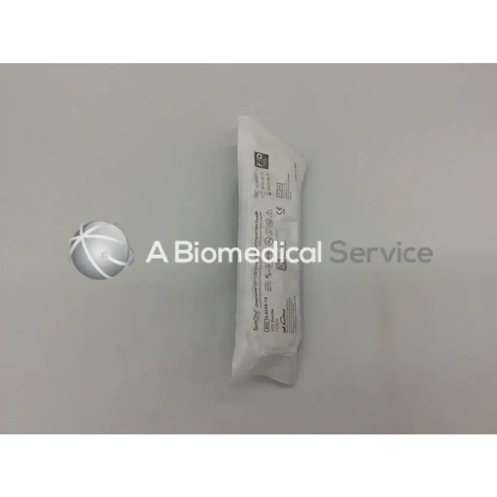 Load image into Gallery viewer, A Biomedical Service Sun One GreenLine/D Fiber Optic Laryngoscope Handle Disposable Penlite 5-338-10 16.00