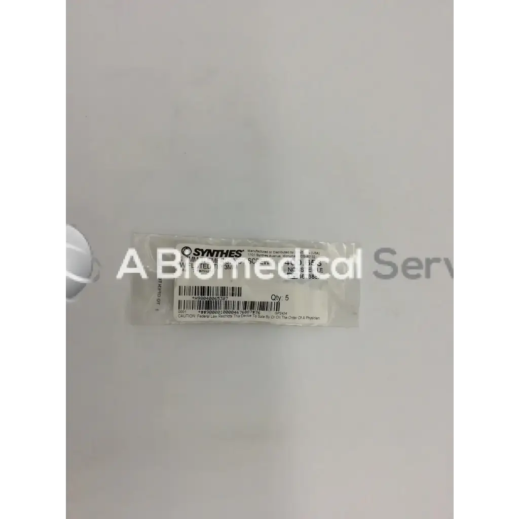 Load image into Gallery viewer, A Biomedical Service Synthes 1.7MM TI Emergency Screw with Flutter Tip 3MM 400 653 30.00