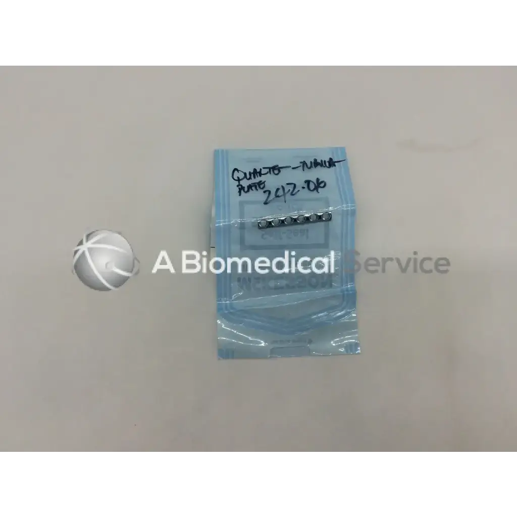 Load image into Gallery viewer, A Biomedical Service Synthes 242.06 Quarter-Tubular Plate with Collar 6 Holes 47mm 50.00