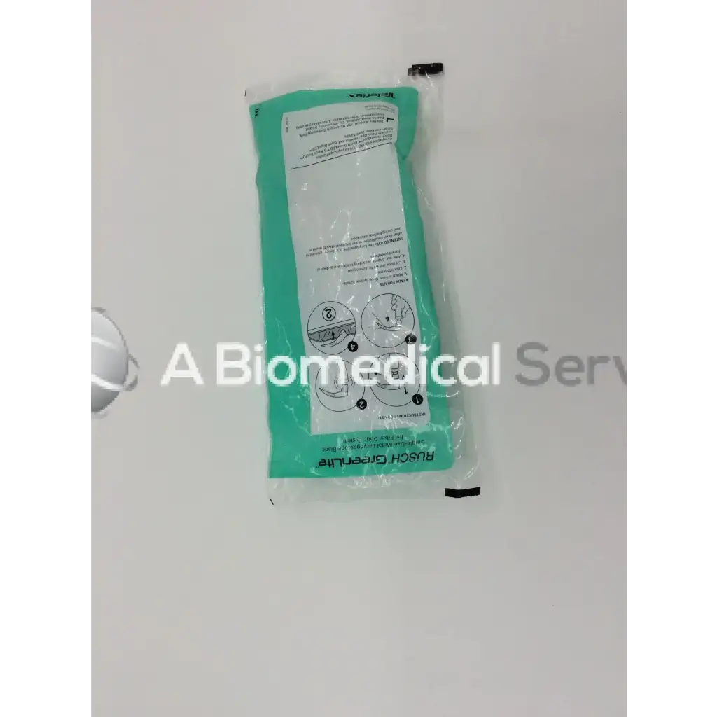 Load image into Gallery viewer, A Biomedical Service Teleflex  Rusch Green Lite Mill 3 Metal Laryngoscope Blade for Fiber Optic System 004550003 10.00