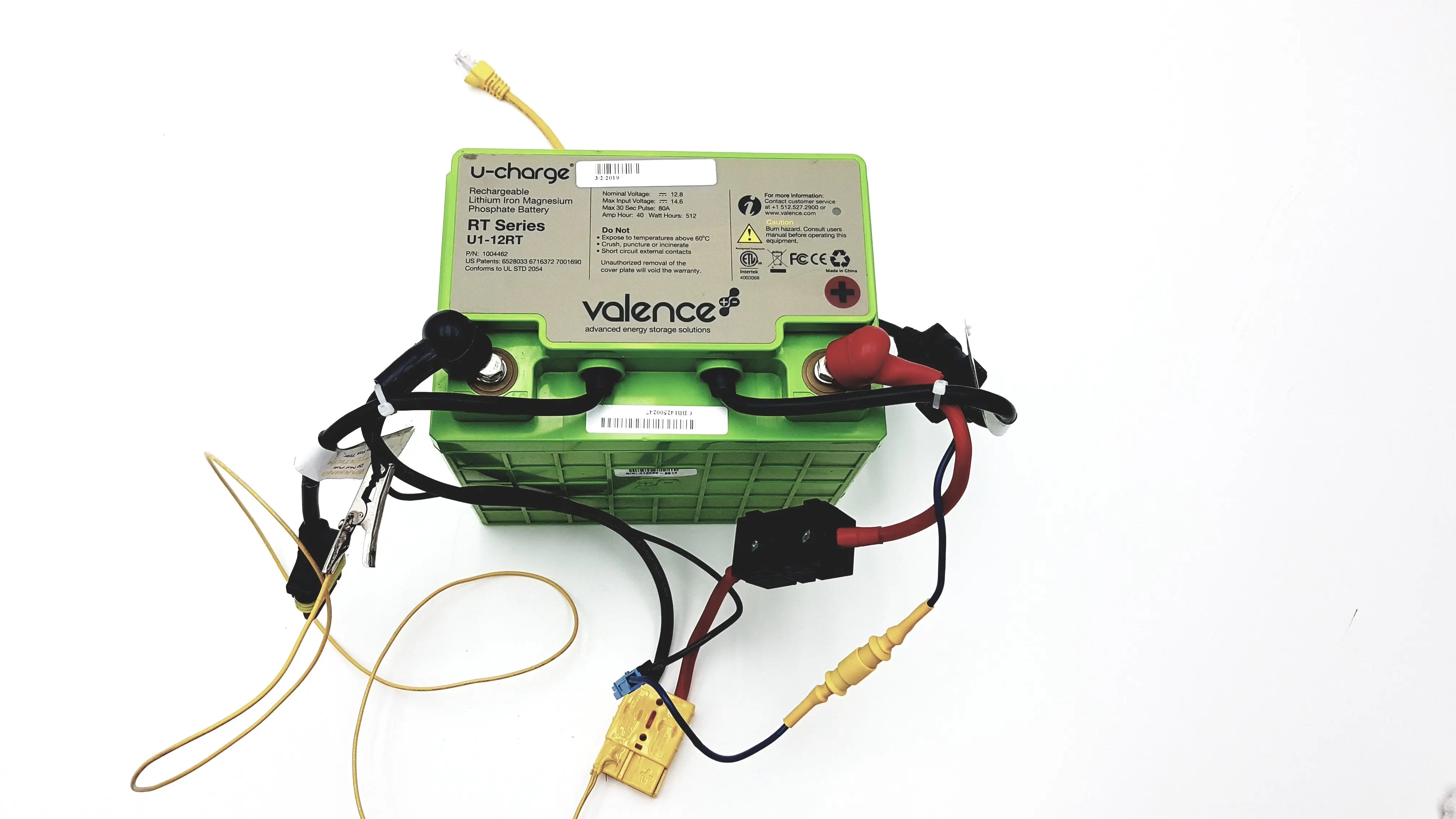Load image into Gallery viewer, A Biomedical Service Valence RT Series U1-12RT Battery Pack 12.8V 80A 380.00