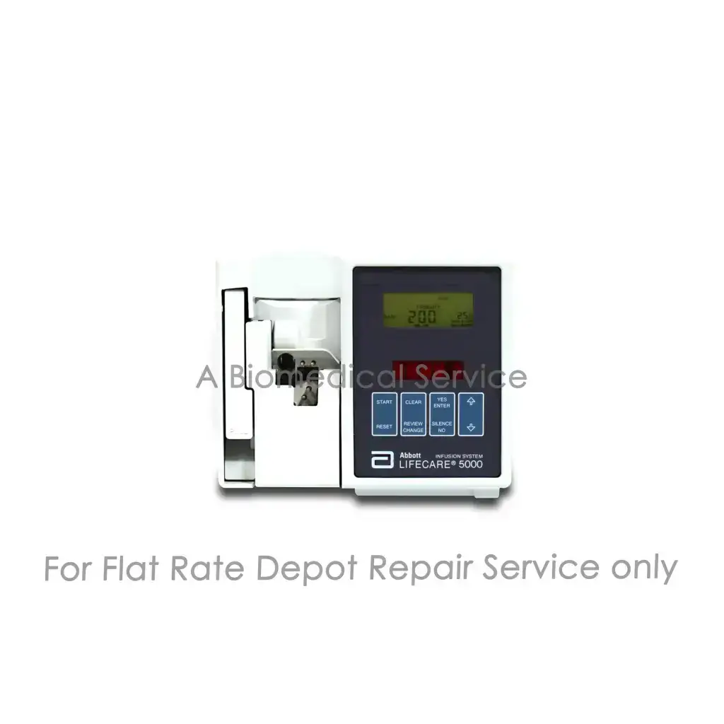 Abbott LifeCare 5000 Plum Infusion Pump Repair Service Tier