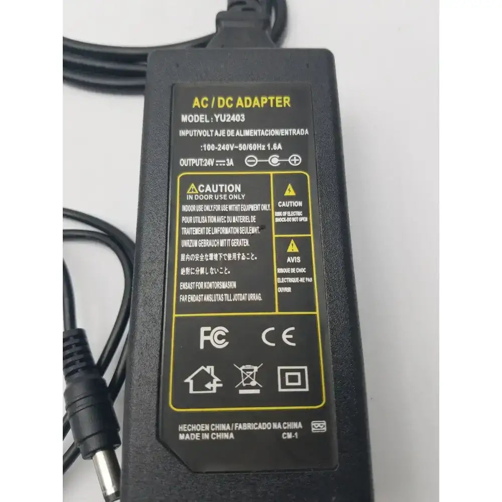 Generic AC/DC Adapter Model:YU0510 (100-240V-50/60Hz 1.6A) AC/DC Power Adapter, second-hand product photo 5