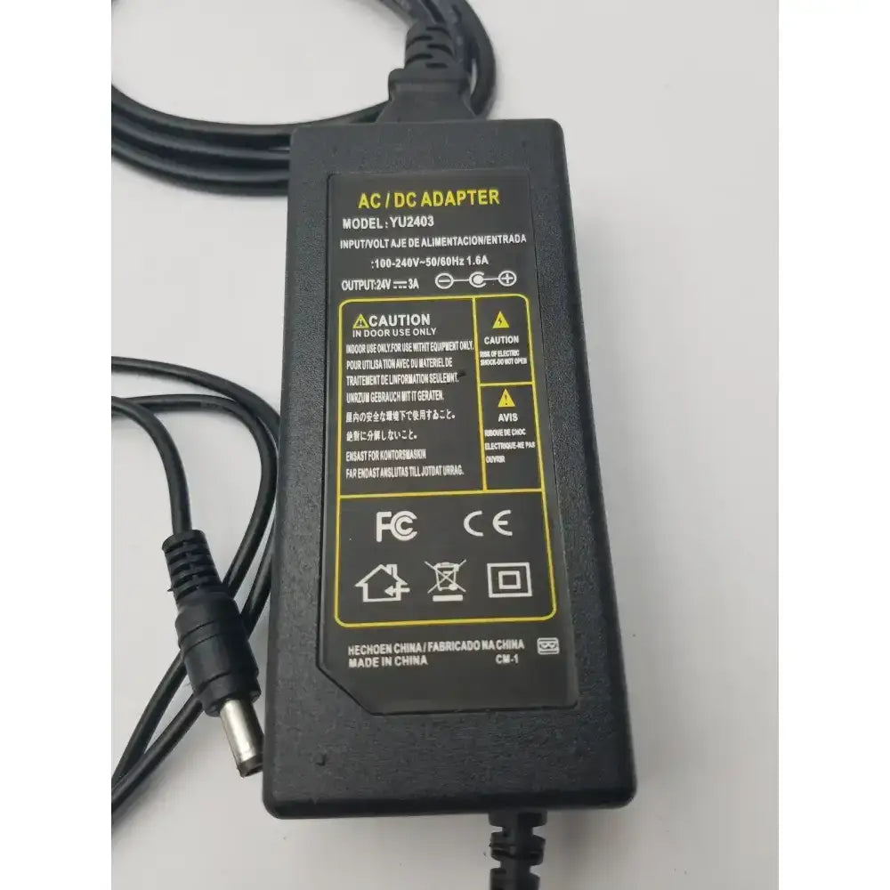 Generic AC/DC Adapter Model:YU0510 (100-240V-50/60Hz 1.6A) AC/DC Power Adapter, second-hand product photo 3