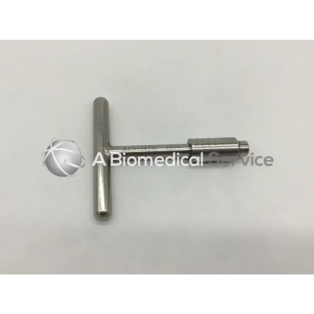 Silver ace 14316 t-handle cannulated screw driver with textured grip and engraved markings for precise screw driver use