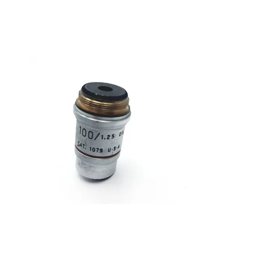 Achromat 100/1.25 CAT 1079 Microscope Objective Lense