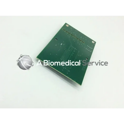 Green rectangular acist medical systems x-ray interface pcb with silver solder points and mounting holes